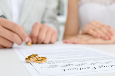 registro de casamento